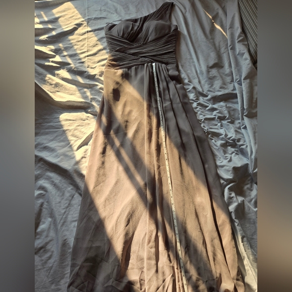 Grey one shoulder dress - Picture 5 of 7